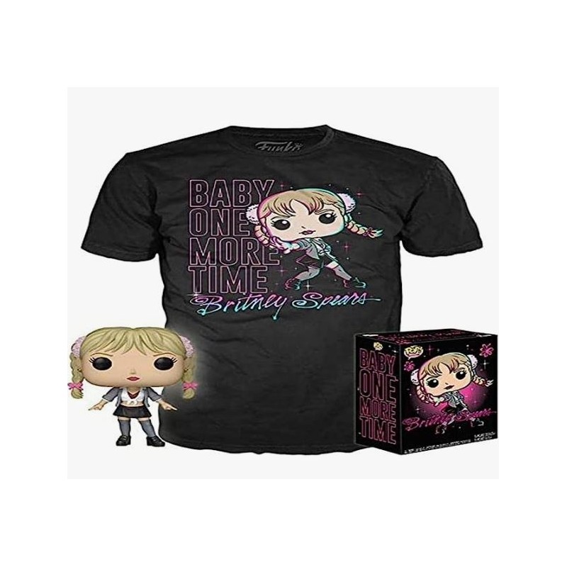 Funko Pop! Britney Spears (Baby One More Time) (Pop & Tee Box Set)