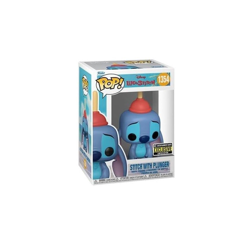 Funko Pop! Stitch with Plunger 1354