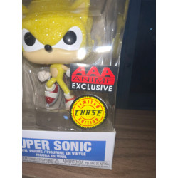 Funko Pop! Super Sonic 923 Chase *Detalle en Caja*