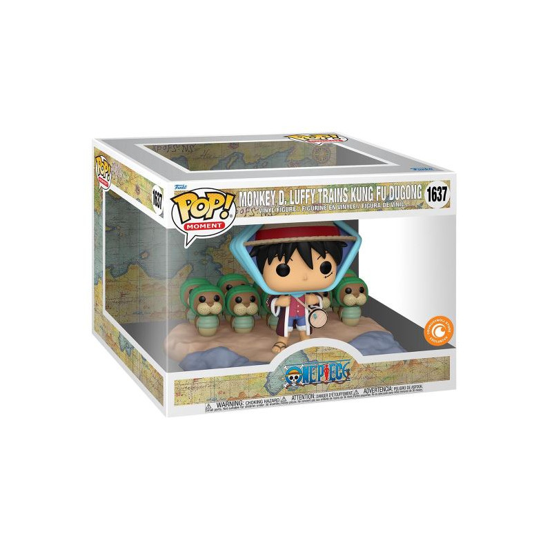 Funko Pop! Monkey D. Luffy Trains Kung Fu Dugong 1637