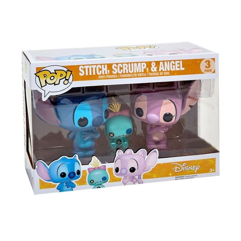 Funko Pop! Stitch, Scrump & Angel 3 Pack