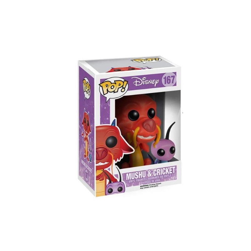 Funko Pop! Mushu & Cricket 167