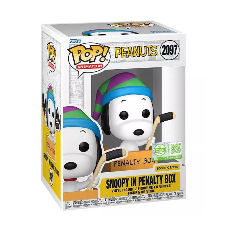 Funko Pop! Snoopy in Penalty Box 2097 LE 5000 Piezas