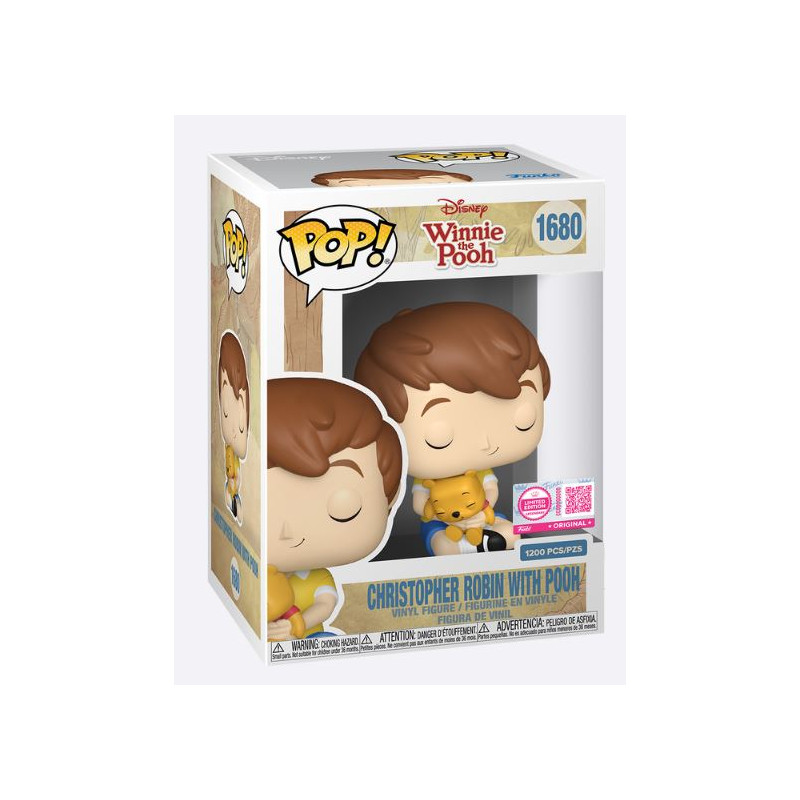 Funko Pop! Christopher Robin with Pooh 1680 LE 1200 Piezas