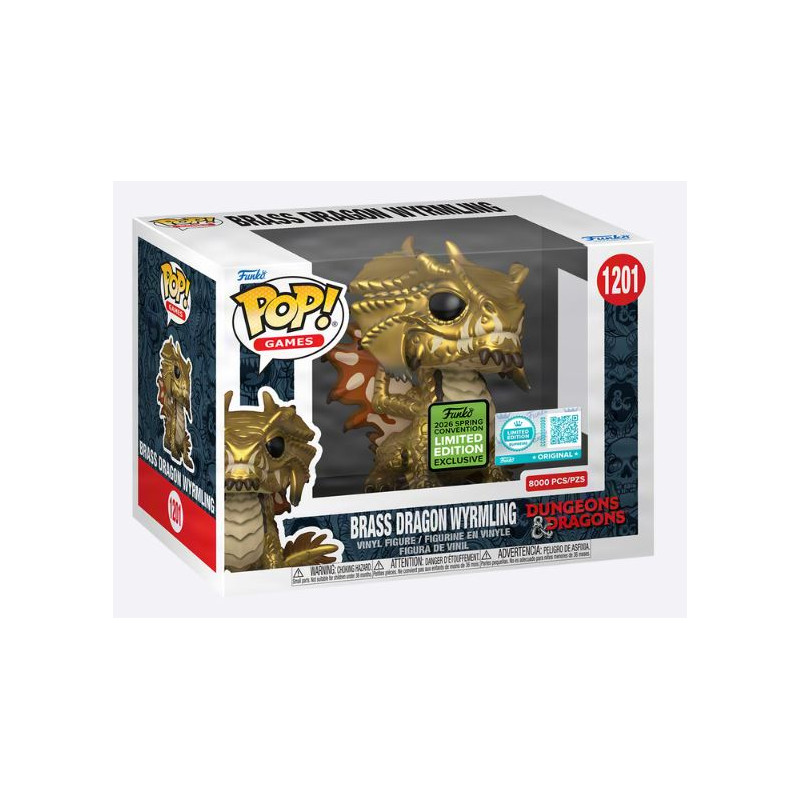 Funko Pop! Brass Dragon Wyrmling 1201 (LE 8000 Piezas)