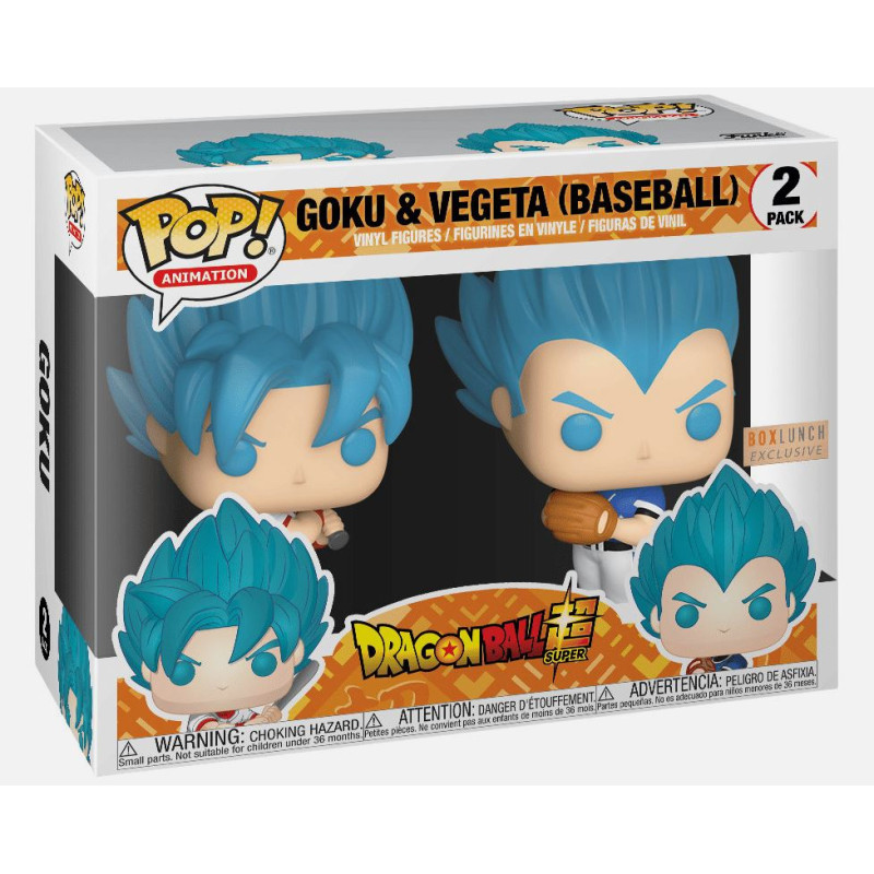 Funko Pop! Goku & Vegeta (Baseball) 2 pack