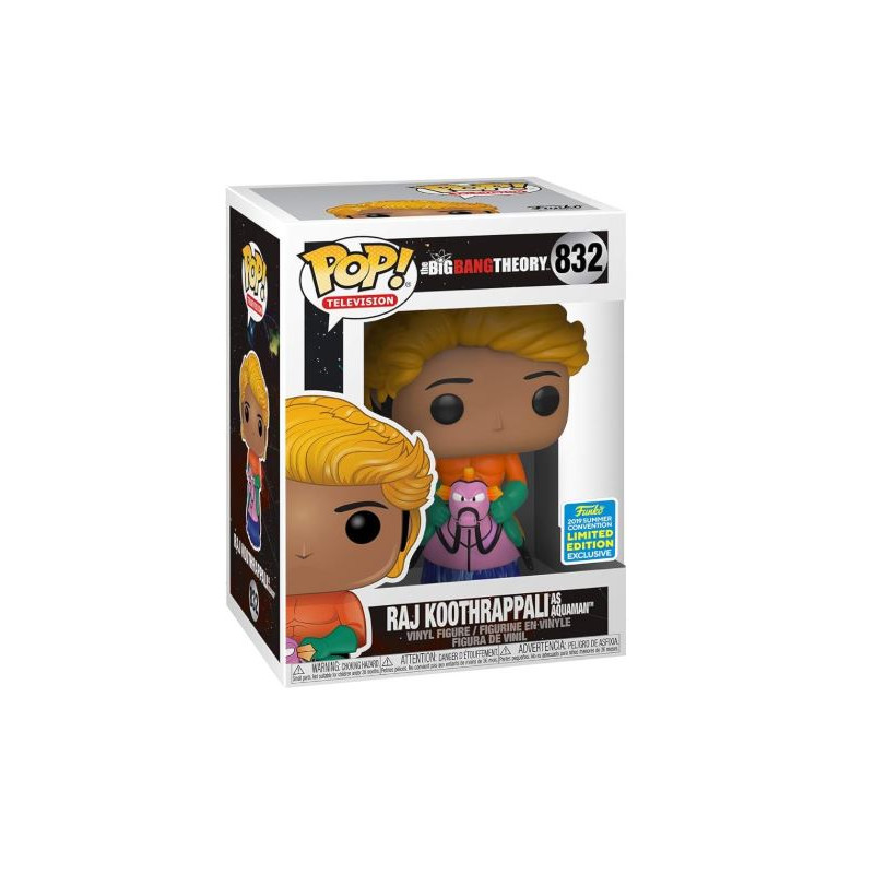 Funko Pop! Raj Koothrappali as Aquaman 832