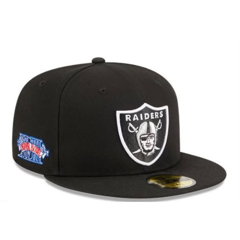 Gorra New Era Black Raiders talla 7 5/8
