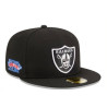 Gorra New Era Black Raiders talla 7 5/8