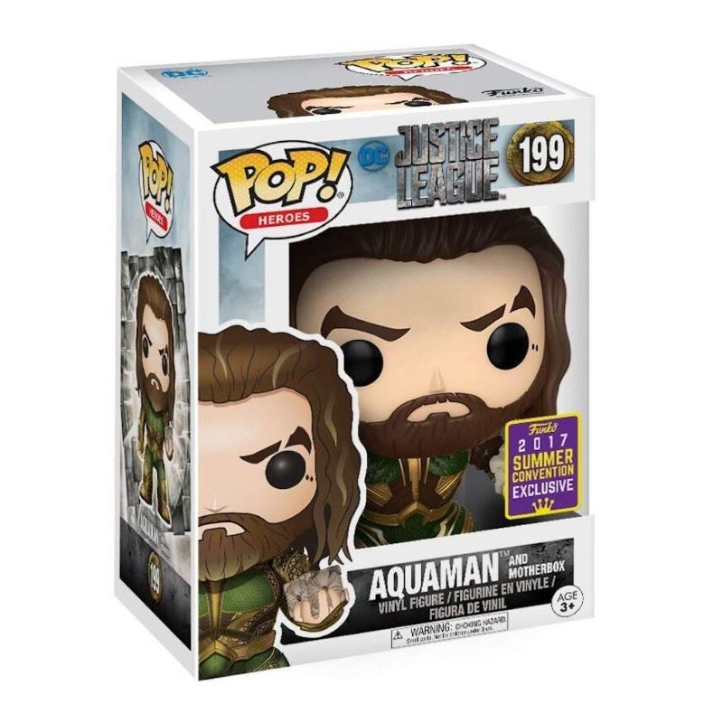 FUNKO POP! Aquaman with Motherbox 199